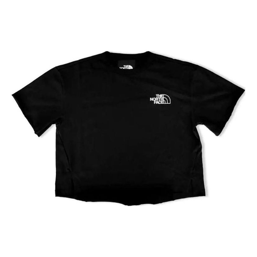 Crop Top The North Face Black Short Sleeve T-Shirt Čierna | NF0A5K1H-JK3