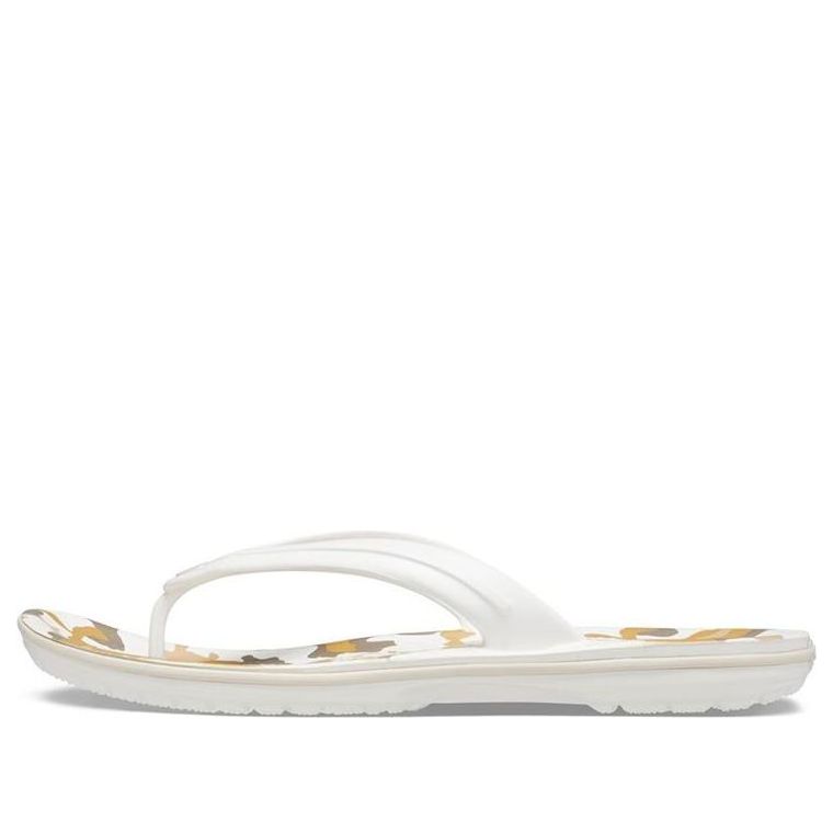 Tenisky a topánky Crocs Crocband Printed Flip-Flops Biela | 205943-94S