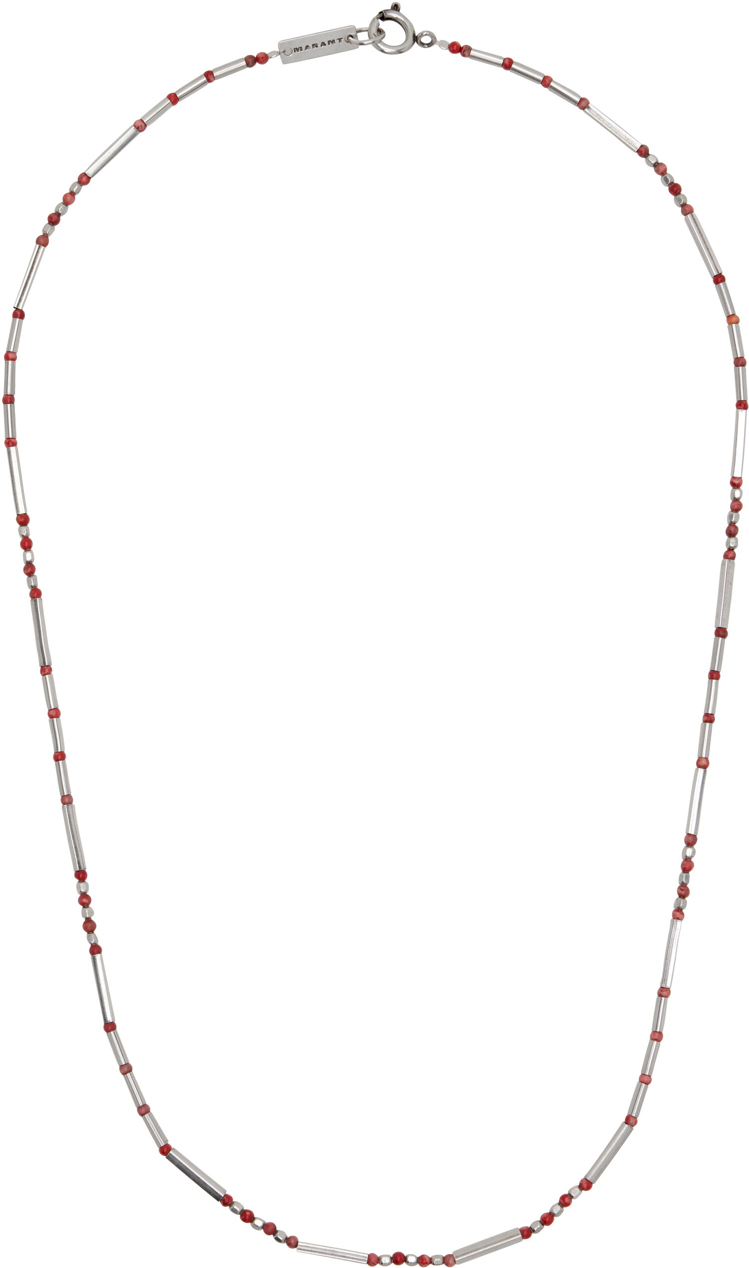 Náhrdelník ISABEL MARANT Isabel Marant Sergio Beaded Necklace Červená | 24PCO0081HA-B1B01T, 0