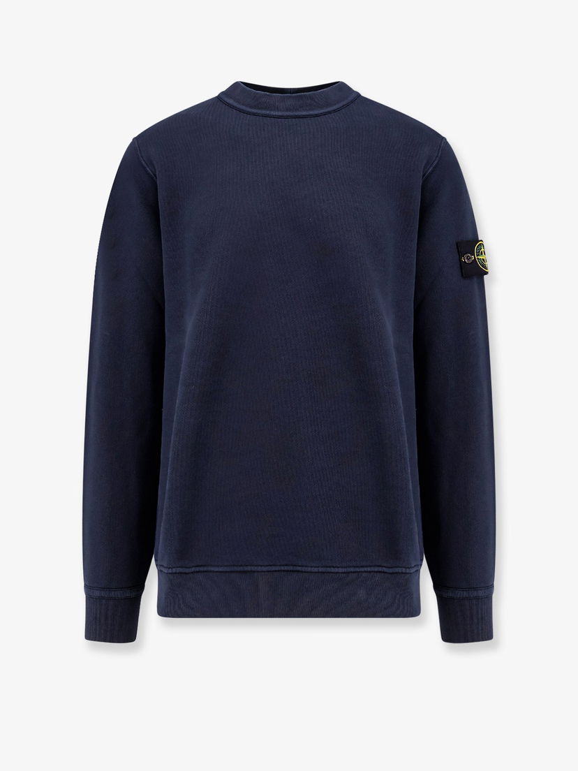 Mikina Stone Island Sweatshirt Crewneck Modrá | 811561241V0120