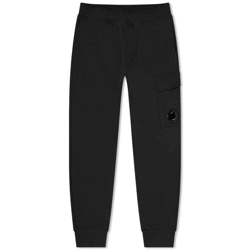 Tepláky C.P. Company Lens Pocket Sweat Pant Čierna | 13CMSP017A-005086W-999, 0