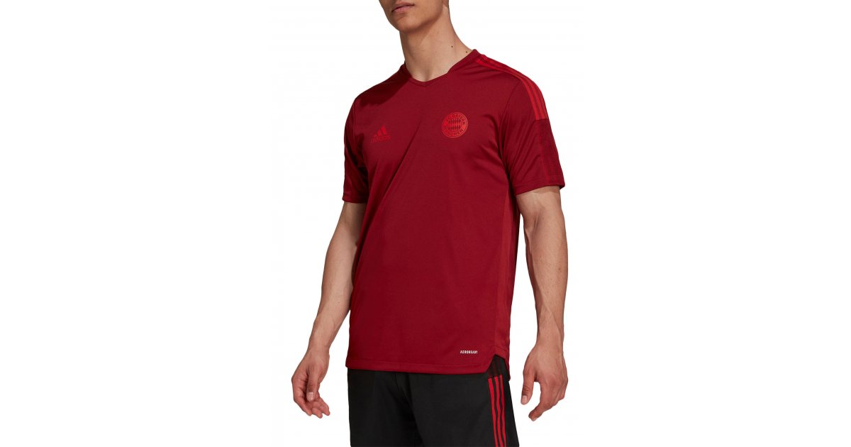 Tričko adidas Originals FC Bayern Training Jersey Červená | gr0657, 1