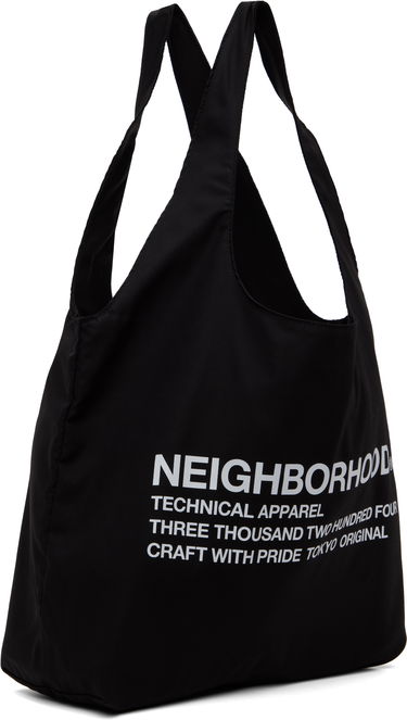 Tote bag Neighborhood Neighborhood Logo Tote Bag Čierna | 251MYNH-CG01, 1