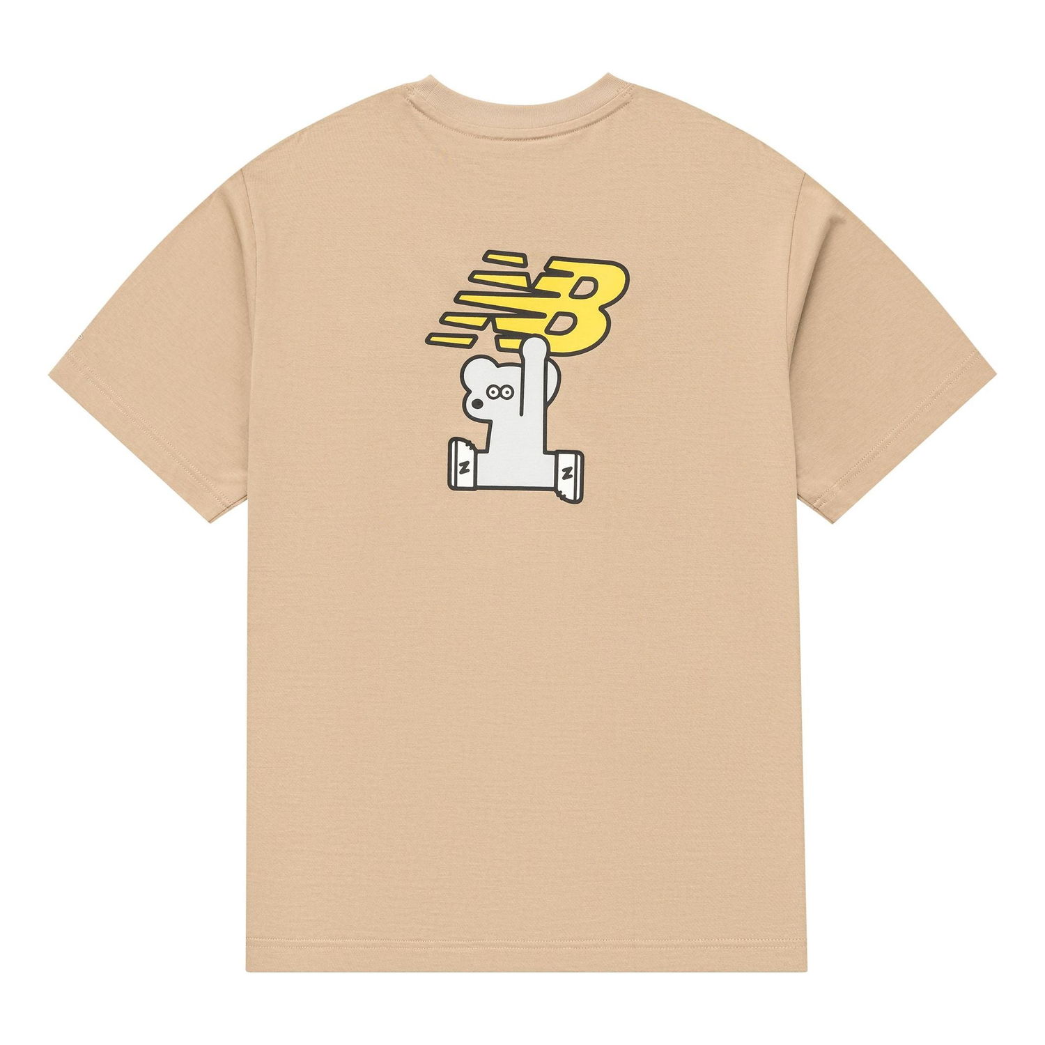 Tričko New Balance ANDY Graphic T-Shirt Béžová | 5ED26201-LBE, 0