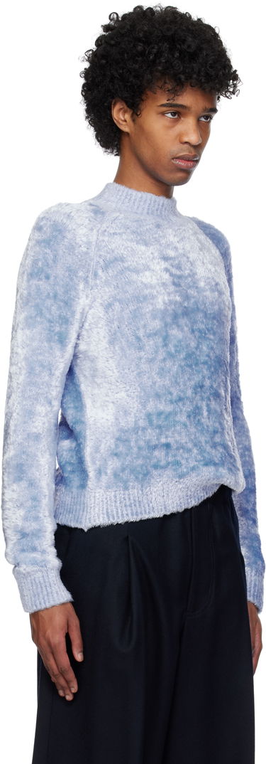 Sveter Dries Van Noten Dries Van Noten Shag Knit Sweater Fialová | 251-021227-1707, 4