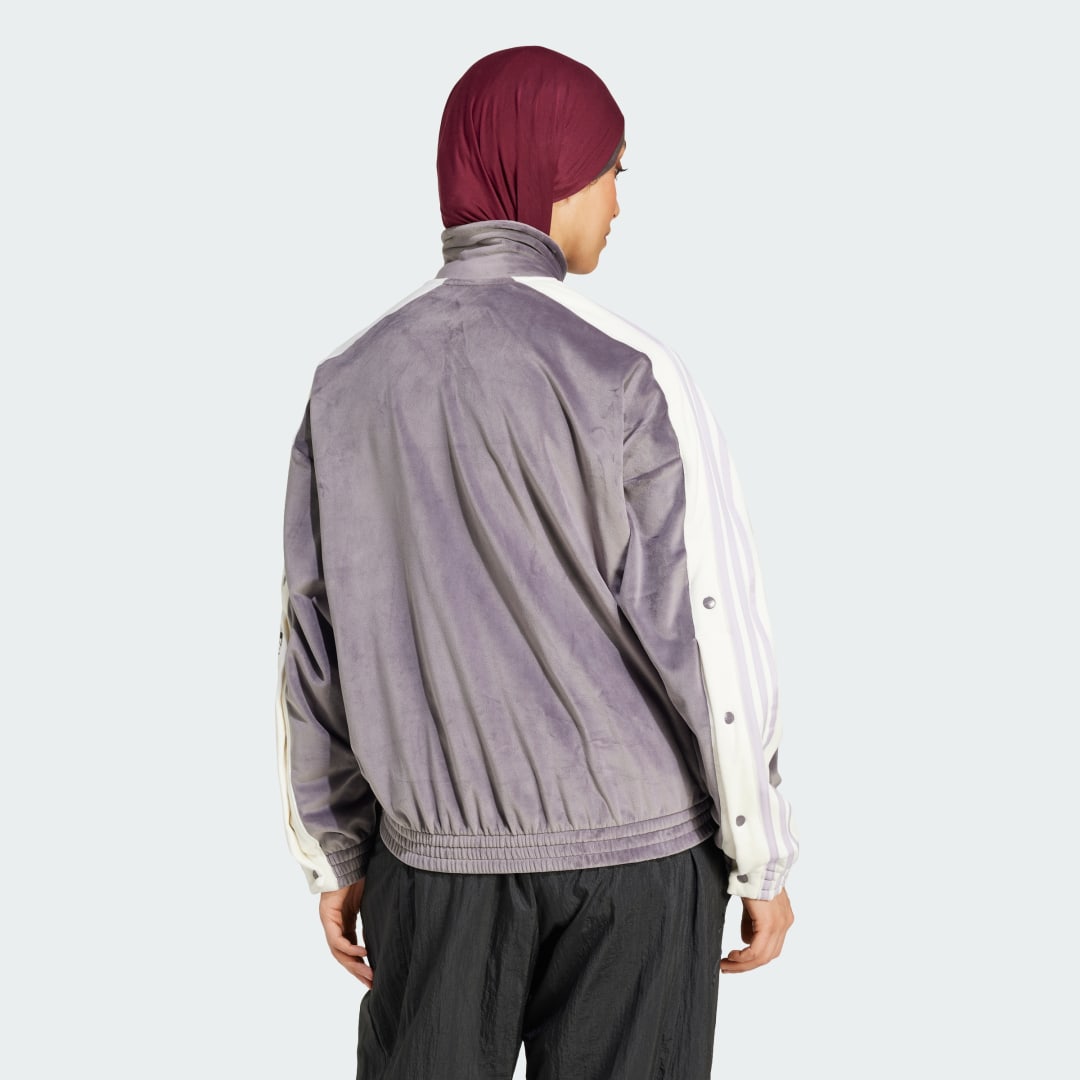 Velour Track Jacket