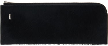 Peňaženka Rick Owens Leather Zip Pouch Wallet Čierna | RA01D0415 LHL, 0