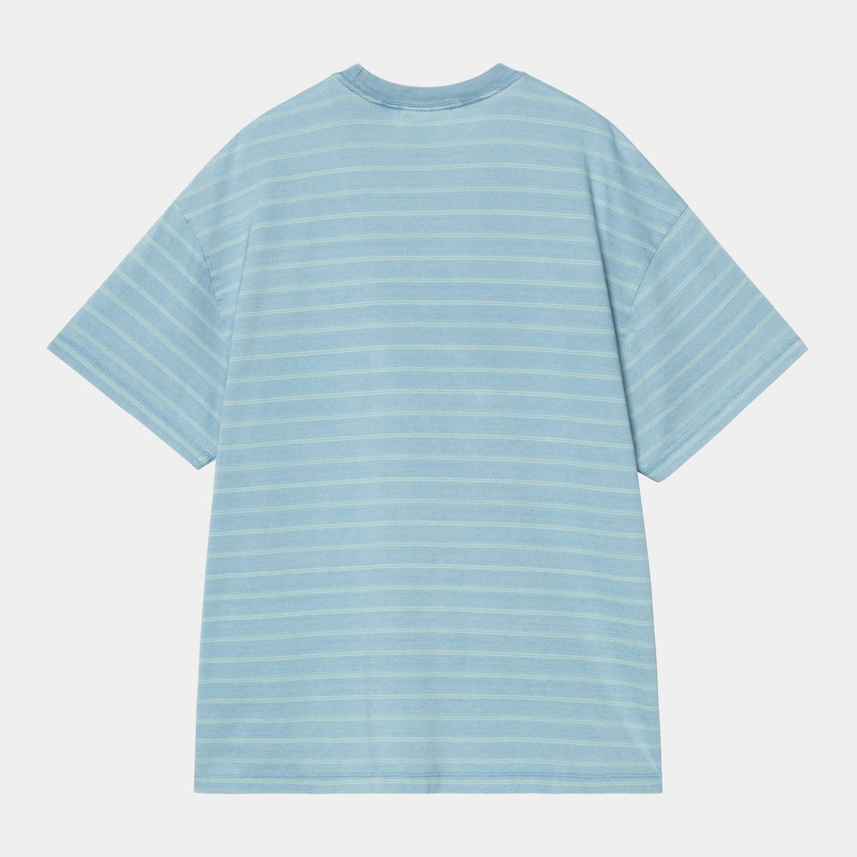 Tričko Carhartt WIP Carhartt WIP Brodina Stripe Short Sleeve T-Shirt Modrá | I035139_20, 1