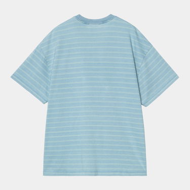 Tričko Carhartt WIP Carhartt WIP Brodina Stripe Short Sleeve T-Shirt Modrá | I035139_20, 1