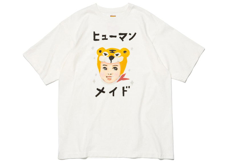 Tričko Human Made Keiko Sootome Graphic Print T-Shirt Biela | XX25TE006, 0