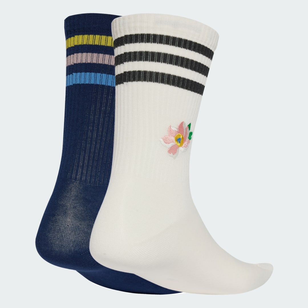 Ponožky adidas Originals Originals x Liberty London Crew Socks - 2 Pairs Rôznofarebný | JC8655, 0