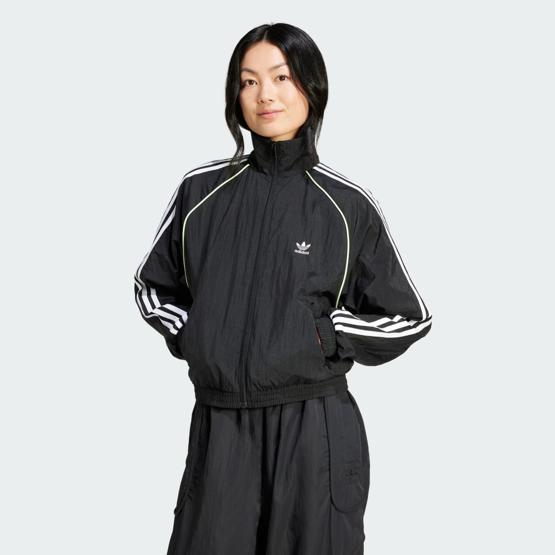 Bunda adidas Originals Track Top Čierna | IT9689, 1