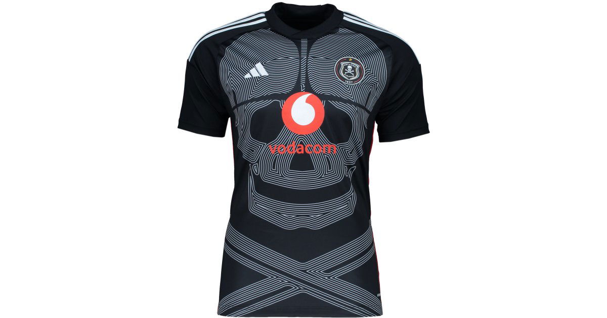 Dres adidas Originals adidas Orlando Pirates 2023/24, domácí Čierna | ia7112, 1
