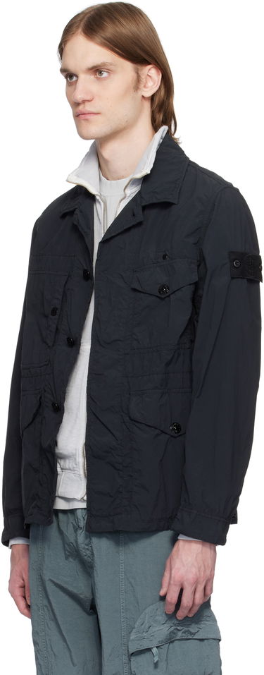 Vetrovka Stone Island Stone Island Nylon Ghost Jacket Čierna | K1S15 4100033 S00F6, 3