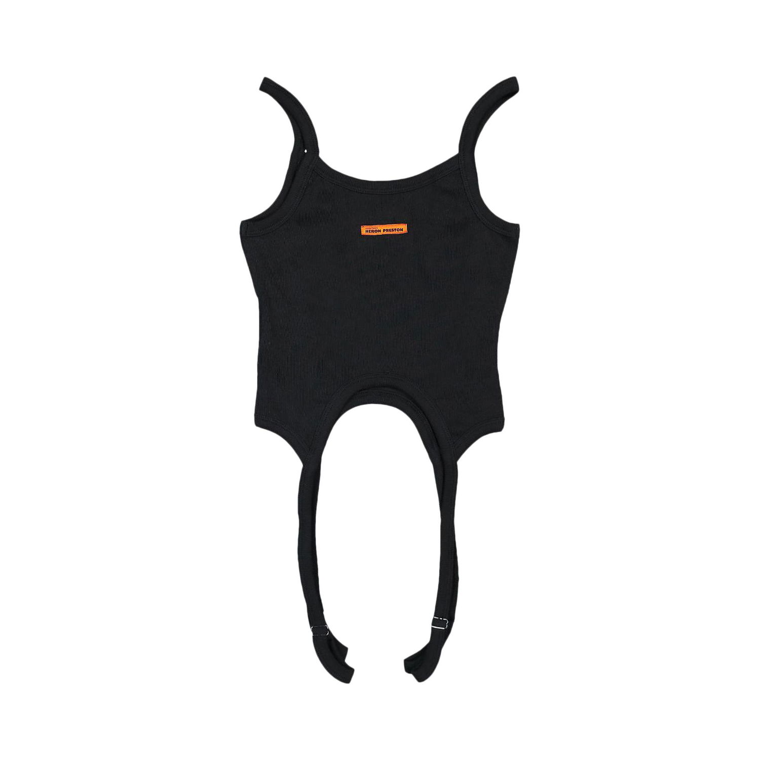 Tielko HERON PRESTON Hooks Tank Top Čierna | HWAC005F22JER0011000, 1