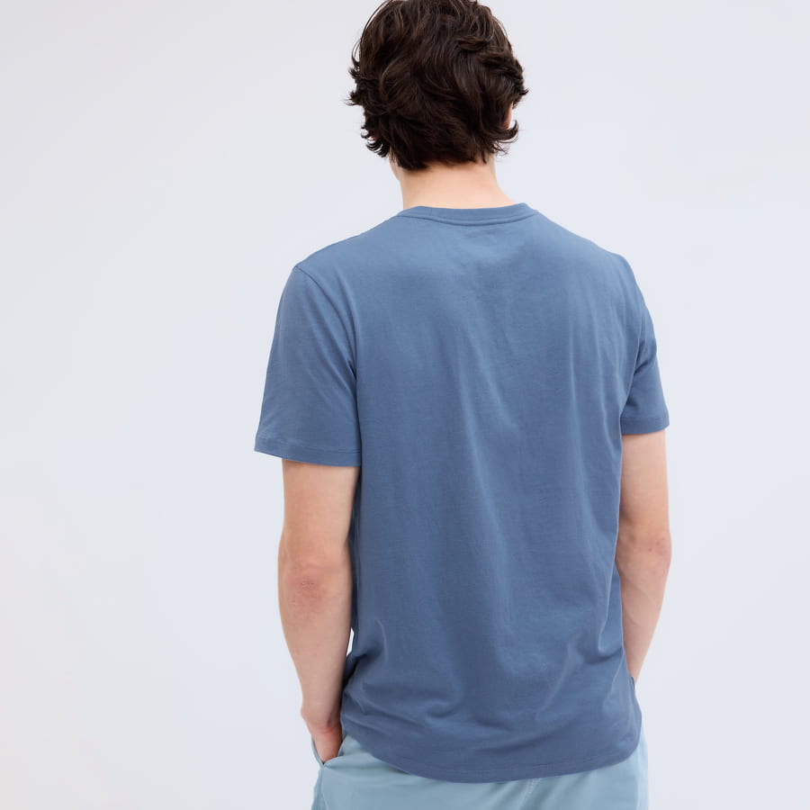 Tričko GAP Basic Logo Tee Modrá | 550338-49, 1