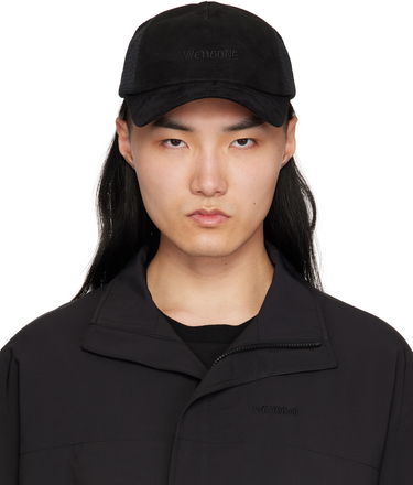 Šiltovka We11done We11done Suede Logo Cap Čierna | WD-AH0-25-429-U-BK, 0