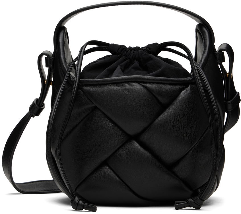 Taška cez rameno Bottega Veneta Small Helmet Bag Čierna | 730164 V2NH1, 0