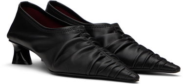 Tenisky a topánky Stella McCartney Elsa Ruched Kitten Heels Čierna | 810417W1IL0, 3