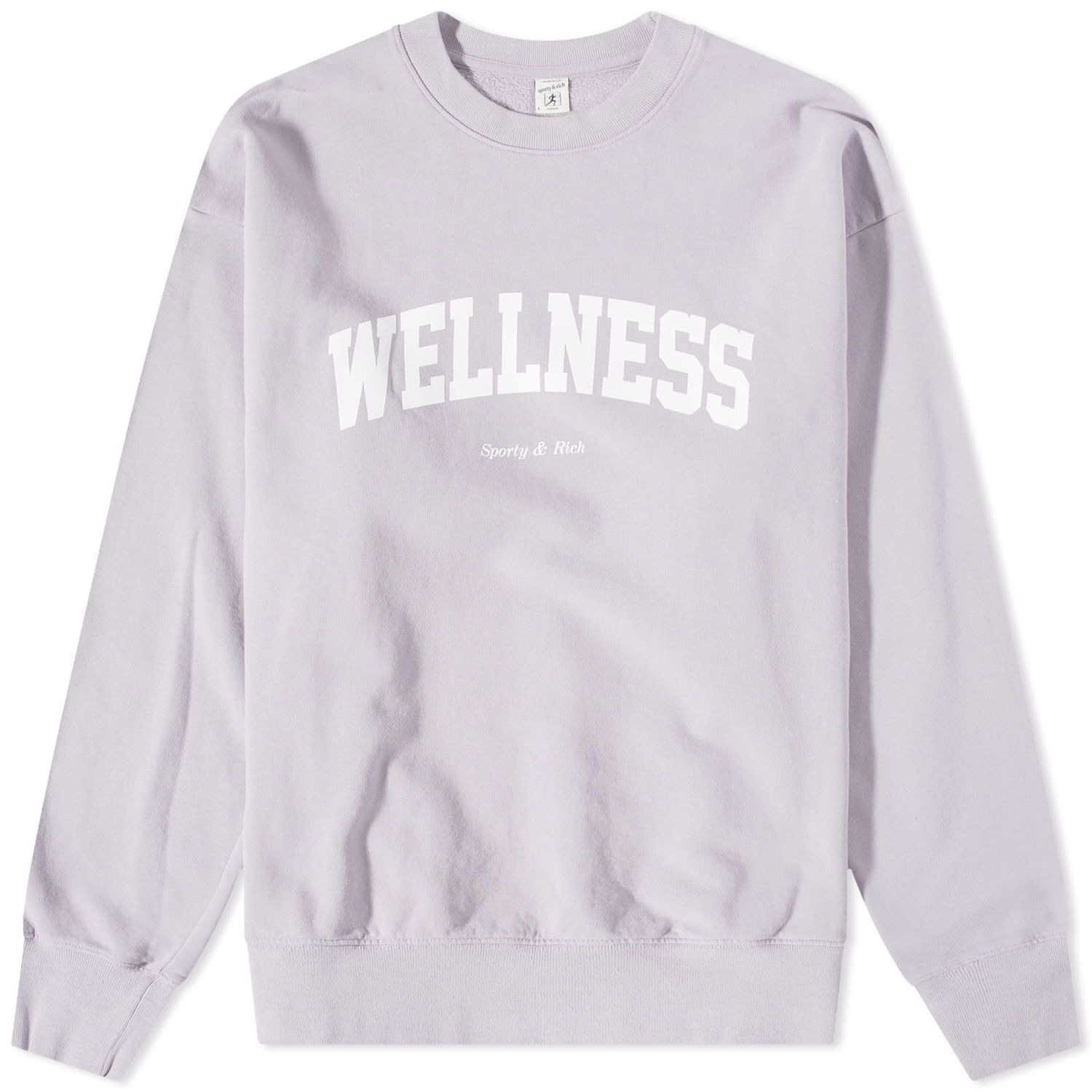 Sveter Sporty & Rich Wellness Ivy Crewneck Fialová | CR831FC, 0