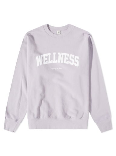 Sveter Sporty & Rich Wellness Ivy Crewneck Fialová | CR831FC