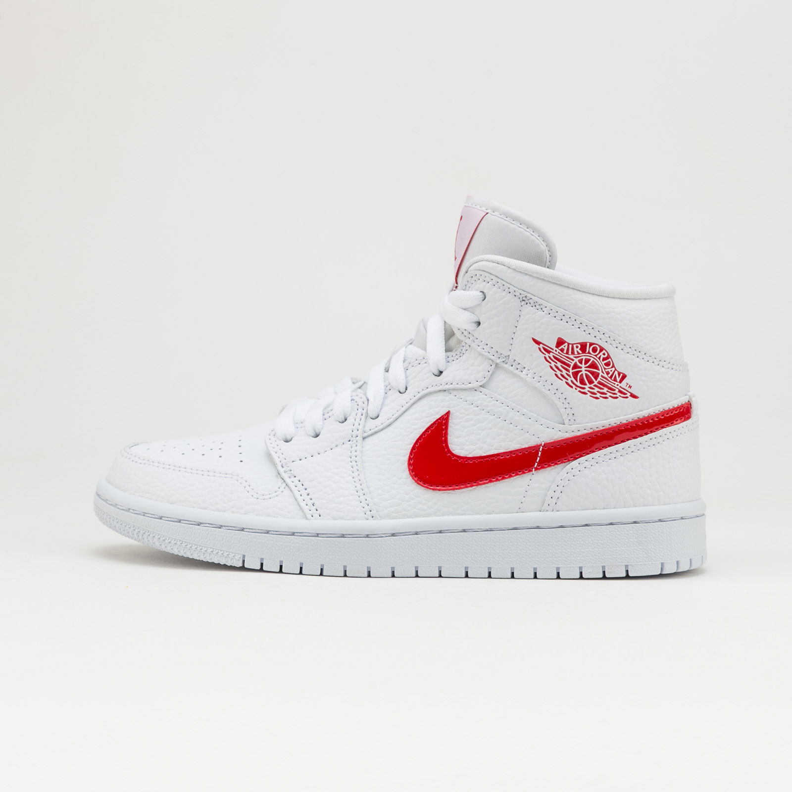 Air Jordan 1 Mid "White University Red" W