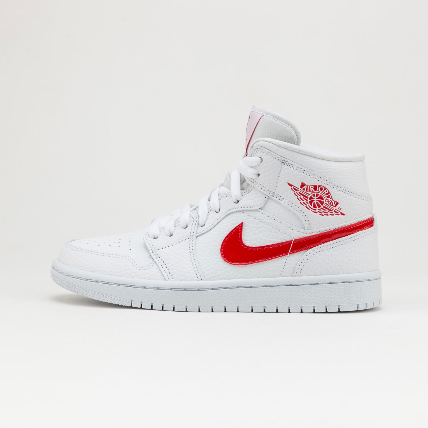 Tenisky a topánky Jordan Air Jordan 1 Mid "White University Red" W Biela | BQ6472-106, 0