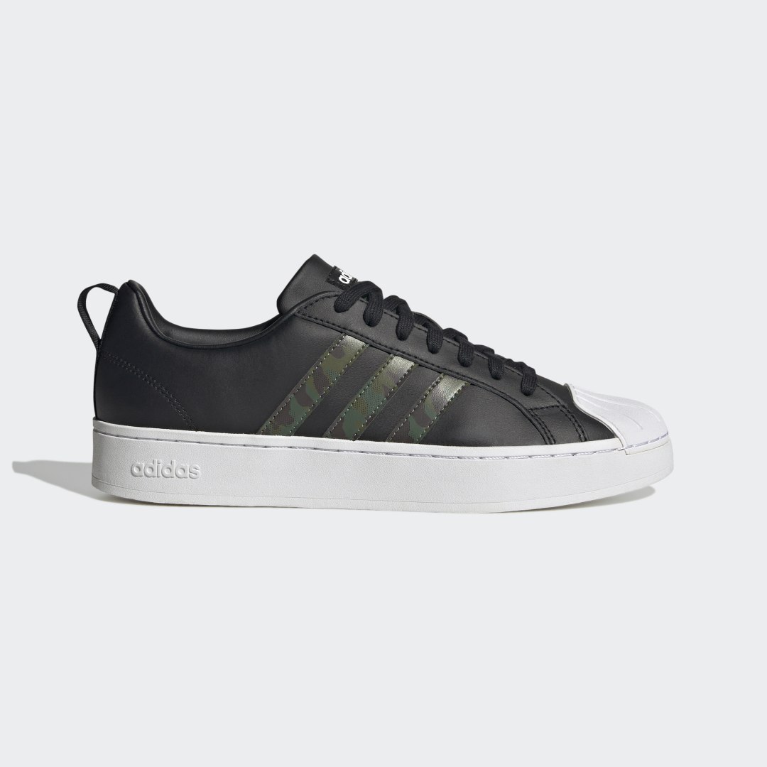 Tenisky a topánky adidas Performance Streetcheck Cloudfoam Lifestyle Basketball Low Court Camo Graphic Čierna | H06222, 0
