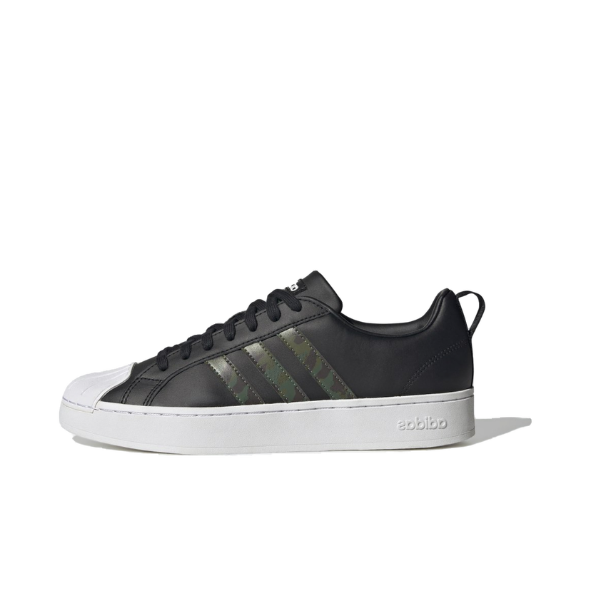 Tenisky a topánky adidas Performance Streetcheck Cloudfoam Lifestyle Basketball Low Court Camo Graphic Čierna | H06222