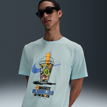 Tričko Nike Nike Sportswear Bubble Tea T-Shirt Tyrkysová | HJ0770-474, 0