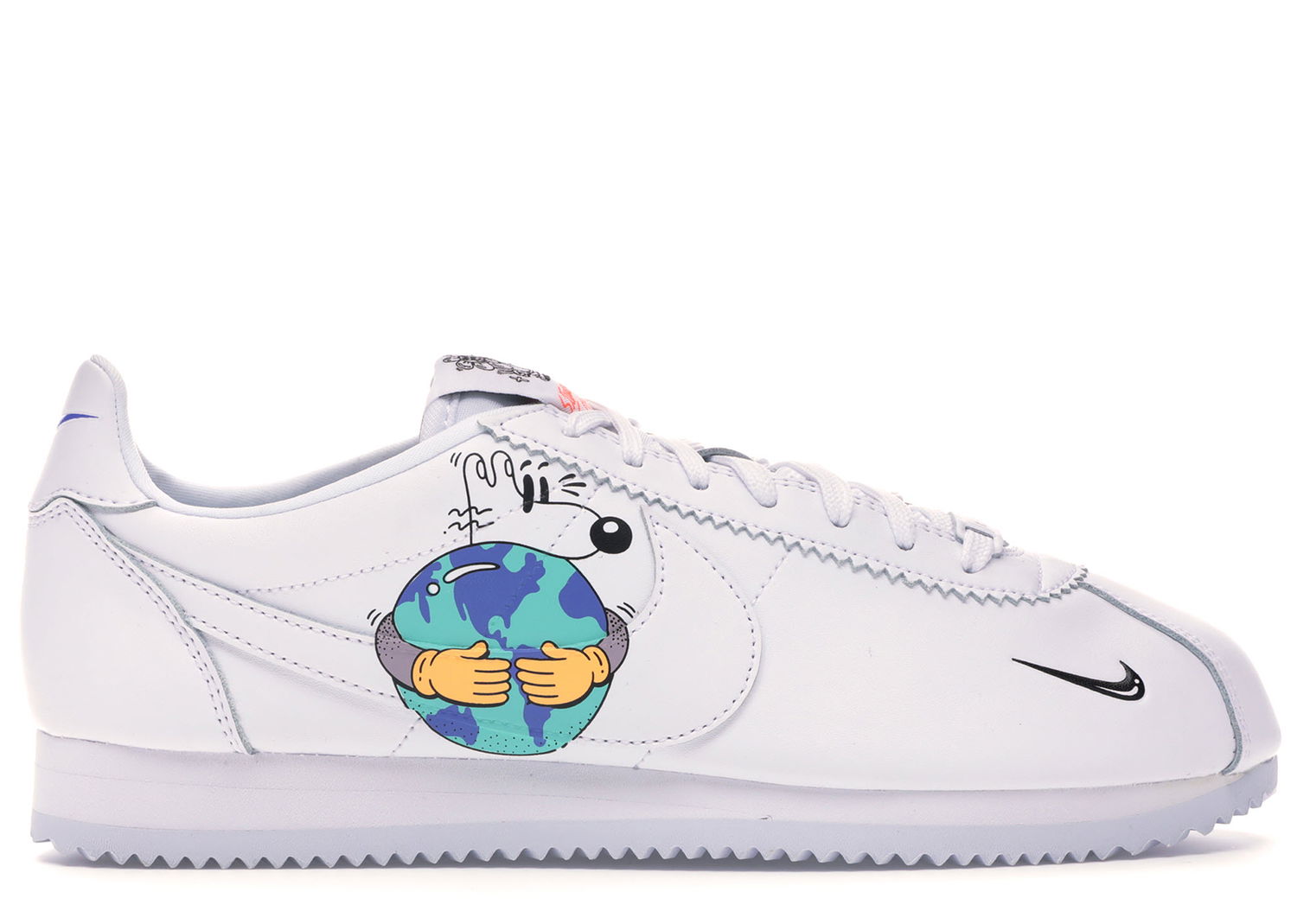 Tenisky a topánky Nike Steve Harrington x Cortez Flyleather QS "Earth Day" Biela | CI5548-100, 0
