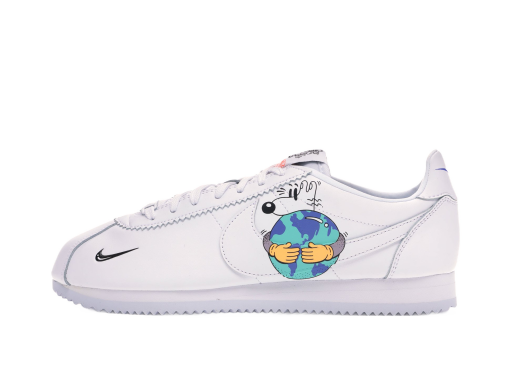 Tenisky a topánky Nike Steve Harrington x Cortez Flyleather QS "Earth Day" Biela | CI5548-100