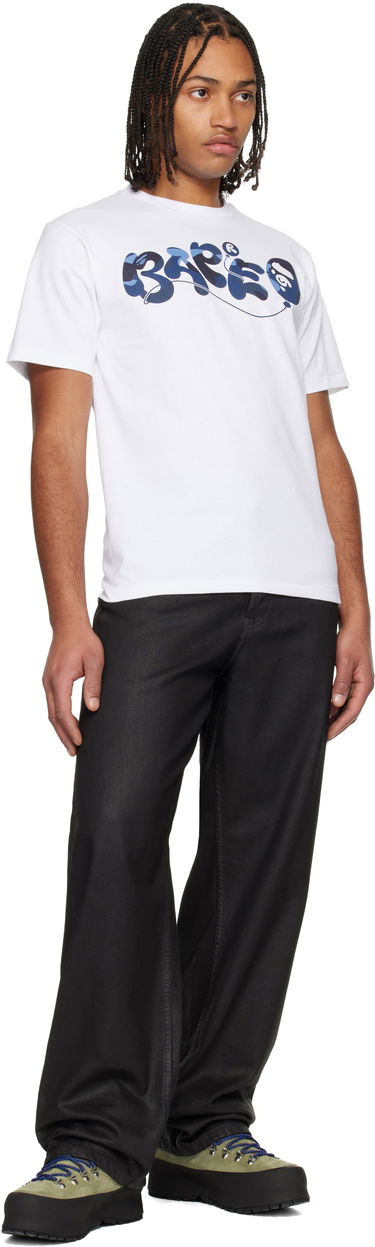 Tričko BAPE Color Camo 'BAPE' Balloon T-shirt Biela | 001TEL801020M, 3