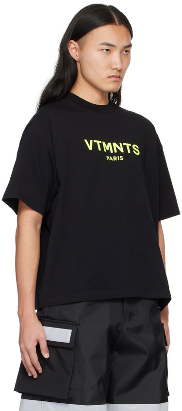 Tričko VETEMENTS VTMNTS 'Paris' T-Shirt Čierna | VL20TR100Y, 1