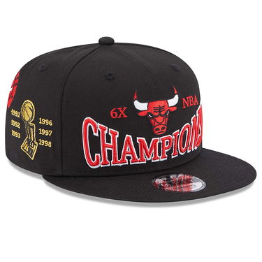 Šiltovka New Era NBA CHICAGO Bulls Champions Patch Snapback Cap Čierna | 60364218, 1