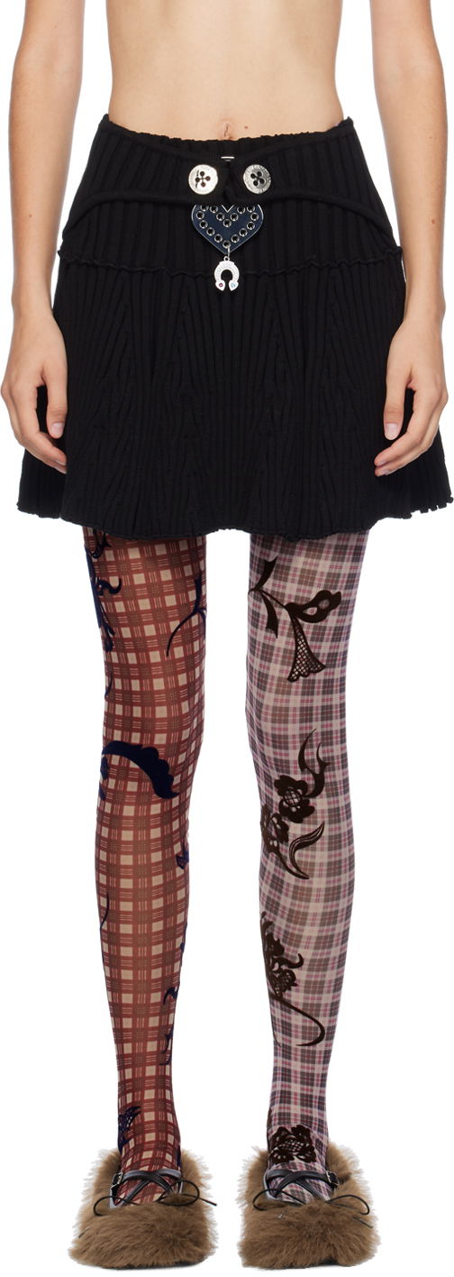Sukňa Chopova Lowena Chopova Lowena Sweetheart Miniskirt Čierna | 3219, 0