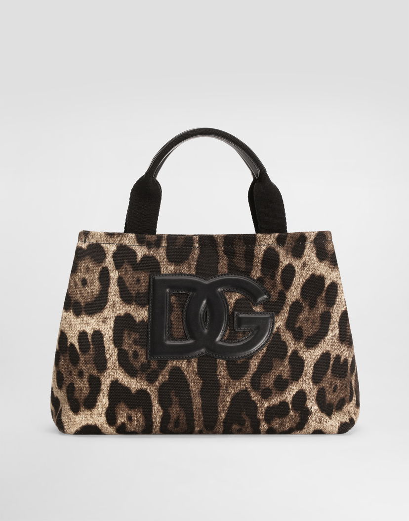 Tote bag Dolce & Gabbana Leo-print Canvas Shopping Bag Onesize Rôznofarebný | EB0116AX344HY13M