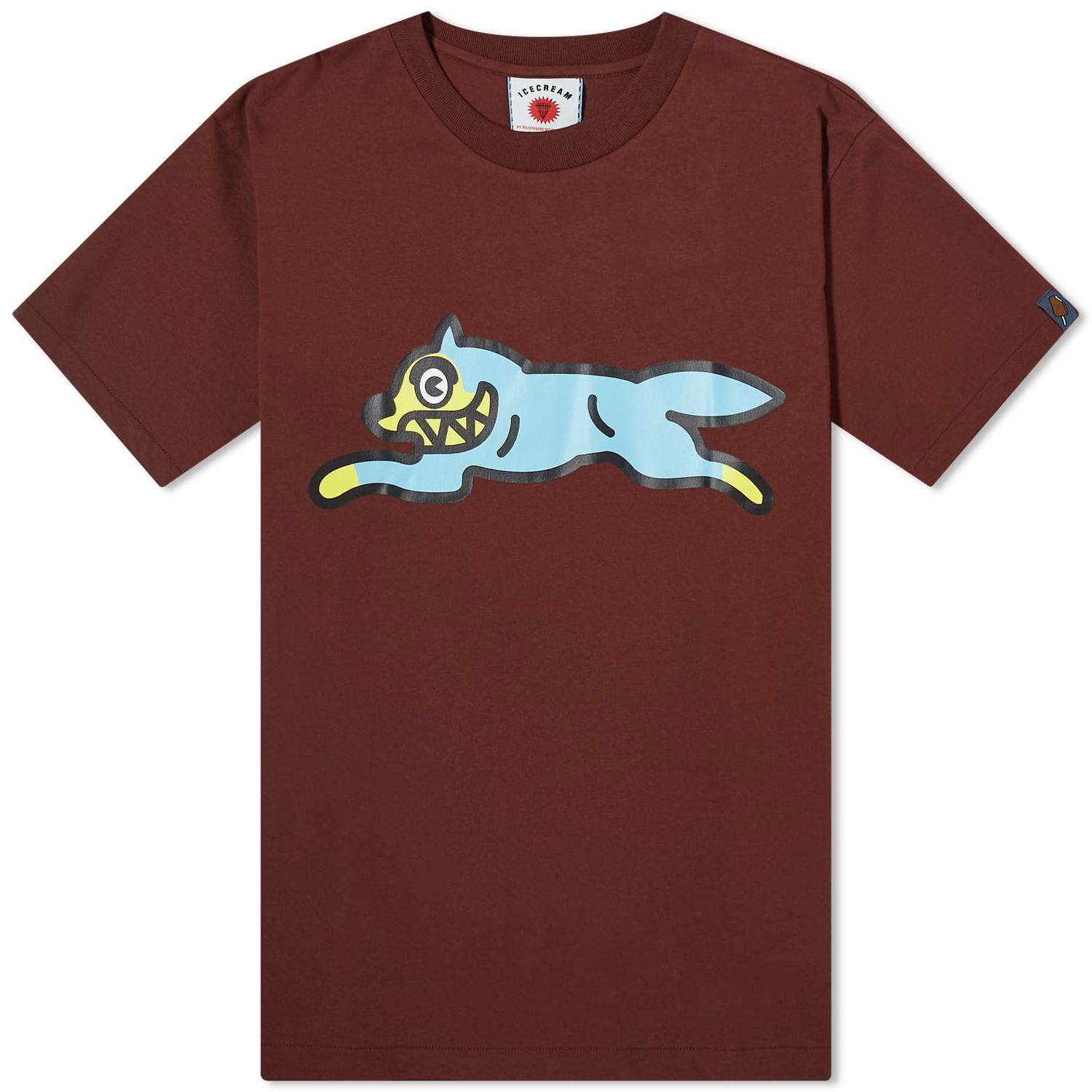 Tričko BBC IceCream ICECREAM Running Dog T-Shirt, Size Small Hnedá | IC24236-BR, 0
