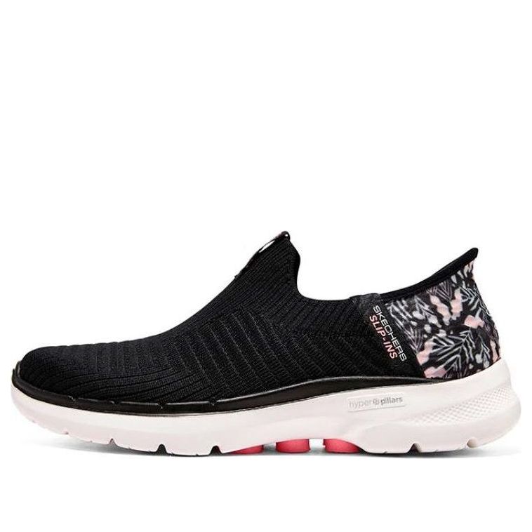 Tenisky a topánky Skechers Go Walk 6 Slip In Čierna | 124626-BKPK