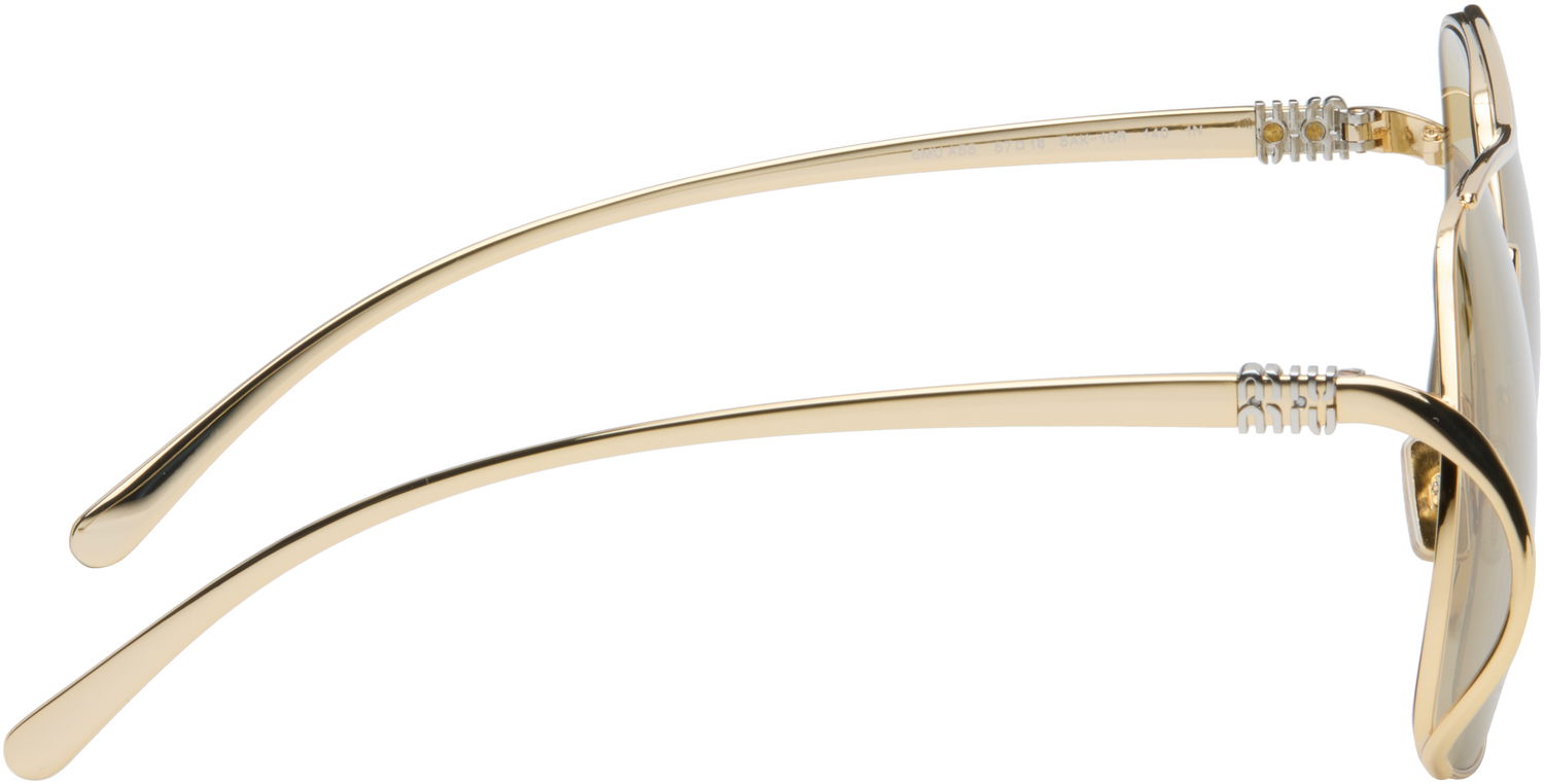 Slnečné okuliare Miu Miu Miu Ombre Metal Double-Bridge Sunglasses Metalická | 0MU A55S 8056262528914, 1