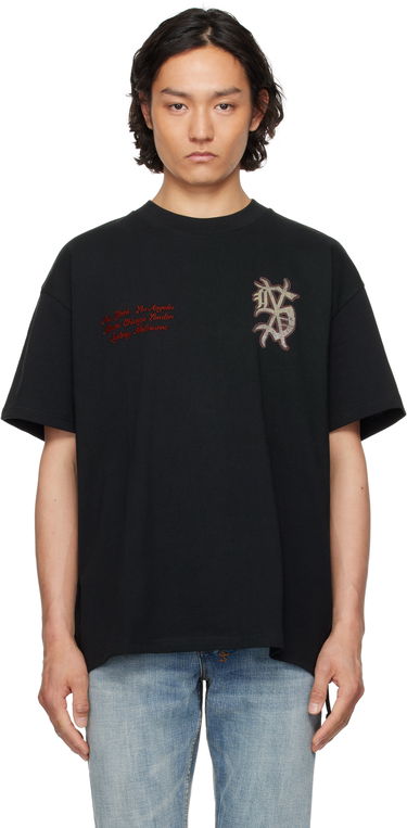 Tričko Ksubi Ksubi Playoff Ekcess T-Shirt Čierna | MSP25TE036, 0