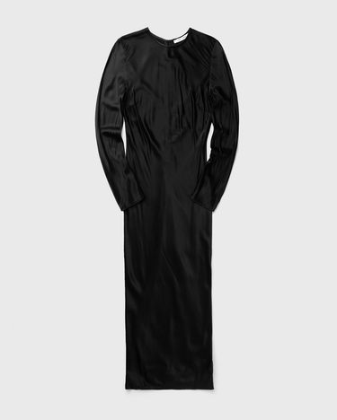 Šaty Samsoe Samsoe Alina Long Sleeve Silk Dress Čierna | F23300064-BLACK, 1