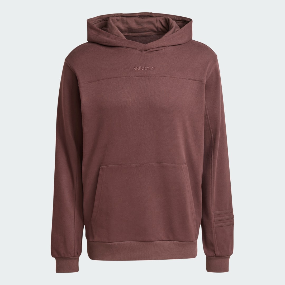 Burgundy Fleece Hoodie