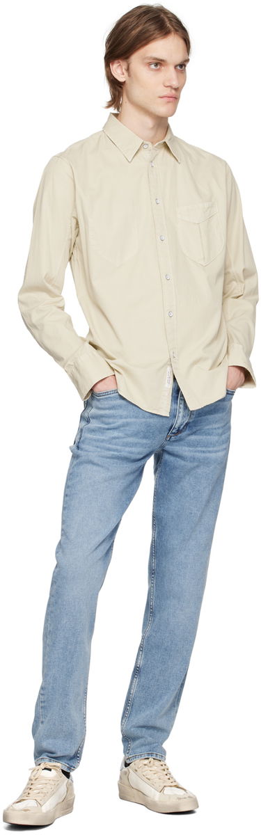 Košeľa rag & bone Rag & Bone Arrow Shirt Béžová | MBW23SA381TGML, 3