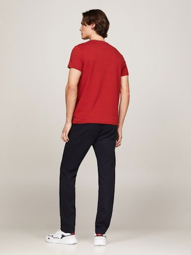 Tričko Tommy Hilfiger S/S T-Shirt S Červená | MW0MW10800XNN, 1