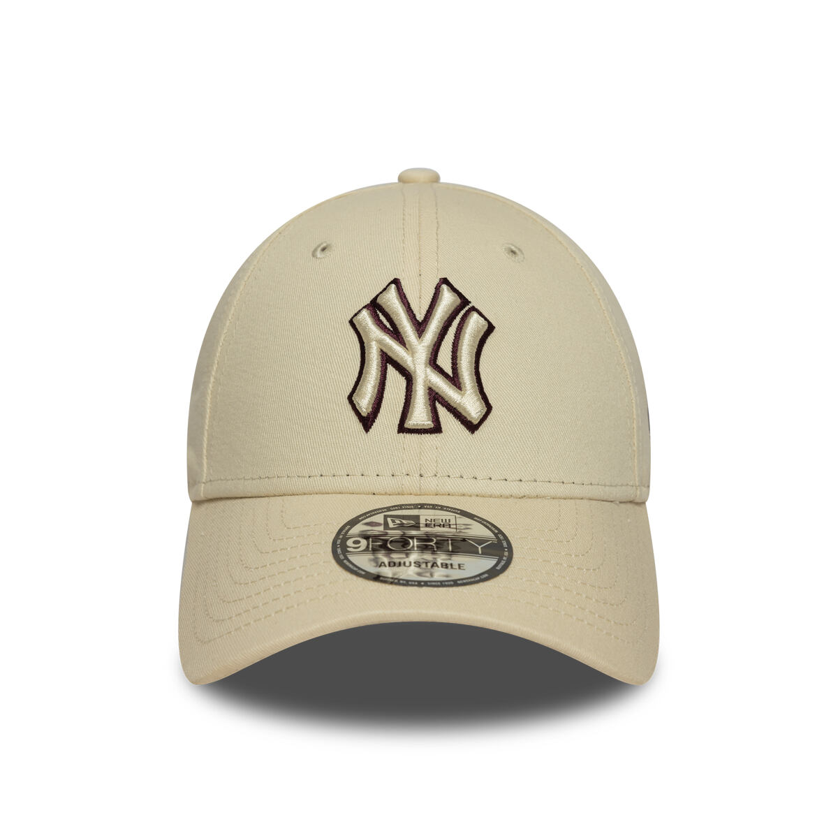 Šiltovka New Era New Era MLB Team Outline 9FORTY NY Yankees Adjustable Cap Béžová | 60691405, 1