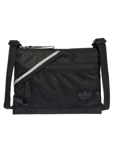 Taška cez rameno adidas Originals Adicolor Sacoche Bag Čierna | IM1140