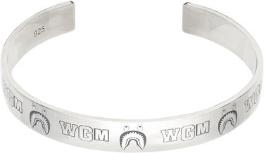 Náramok BAPE Shark Bangle Bracelet Metalická | 001GDK701048F, 0