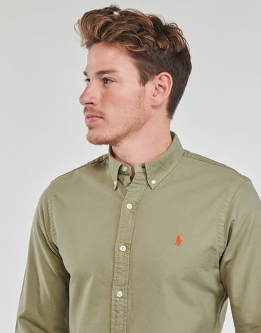 Košeľa Polo by Ralph Lauren Long Sleeve Shirt Zelené | 710804257032, 4