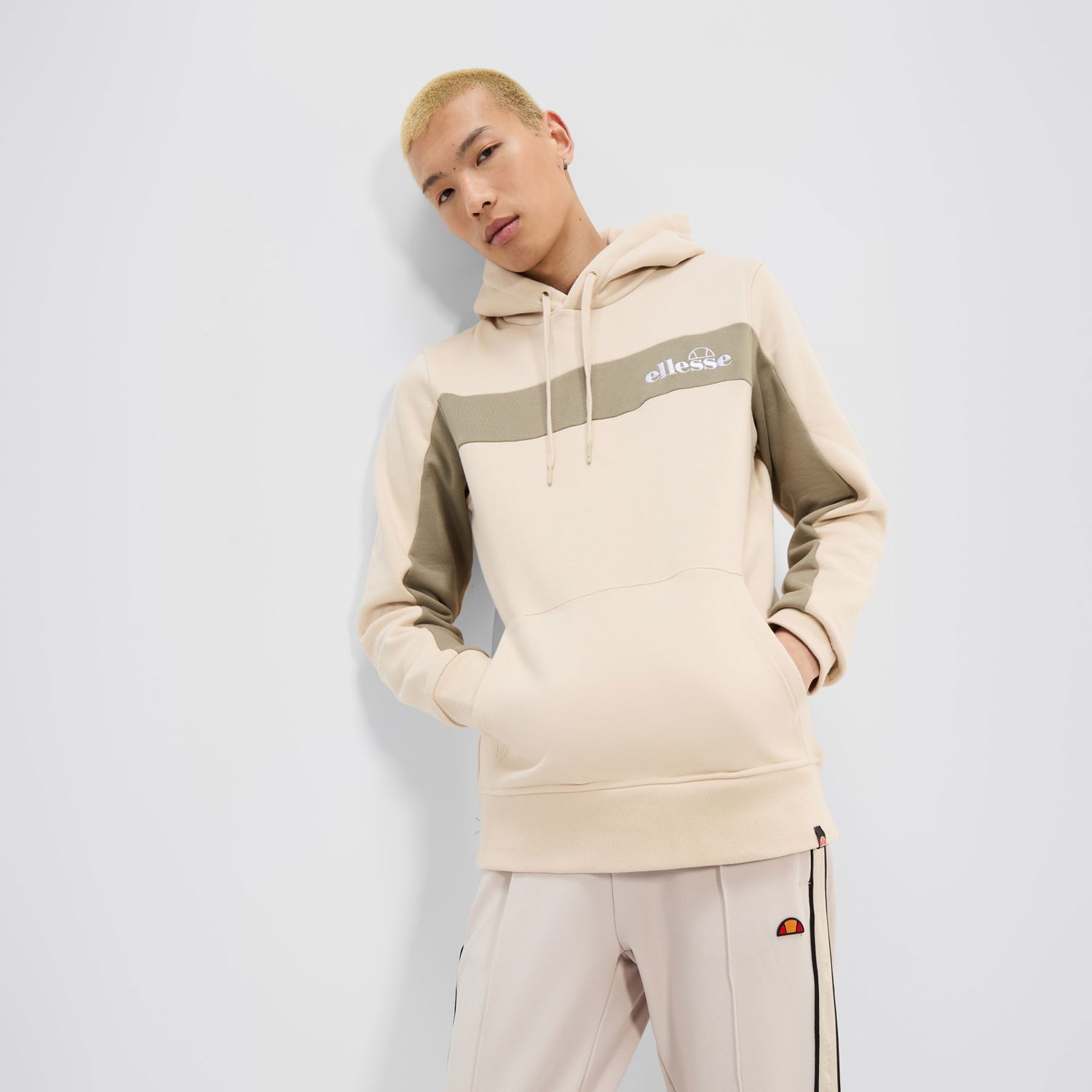 Mikina Ellesse Hoodie Vierian Béžová | SHX20953214, 1